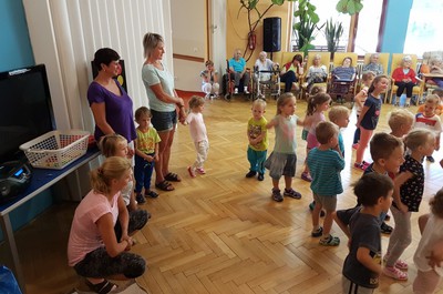 Návštěva dětí z mateřské školky
