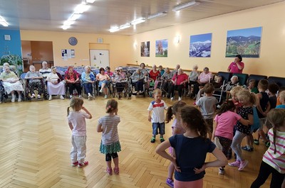 Návštěva dětí z mateřské školky