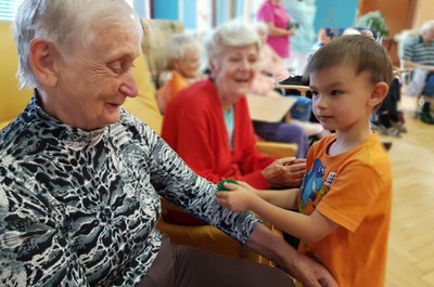 Návštěva dětí z mateřské školky
