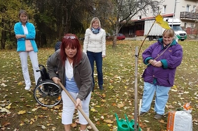 Sázení lípy republiky