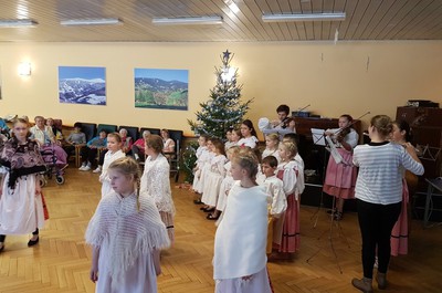 Vánoční zpívání se ZUŠ Jilemnice