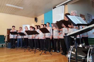 Vystoupení pěveckého sboru Izerína