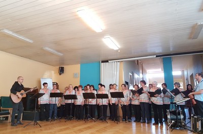 Vystoupení pěveckého sboru Izerína