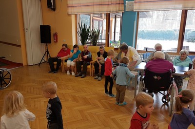 Návštěva dětí z MŠ - říjen 2019