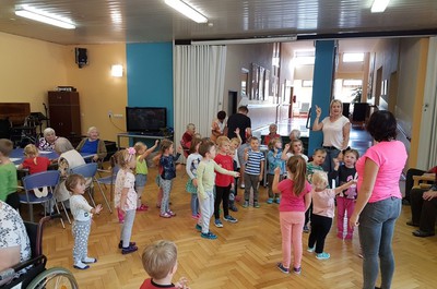 Návštěva dětí z MŠ - říjen 2019