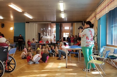 Návštěva dětí z MŠ - říjen 2019