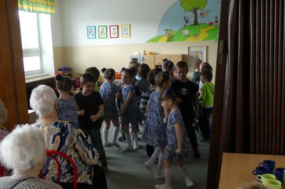 Návštěva v mateřské školce - květen 2019
