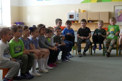 Návštěva v mateřské školce - květen 2019