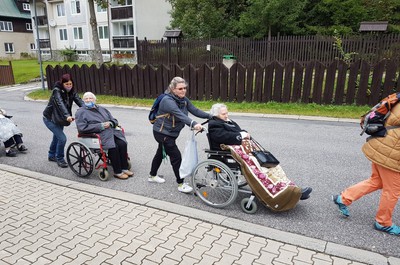 Výlet do sklárny v Harrachově