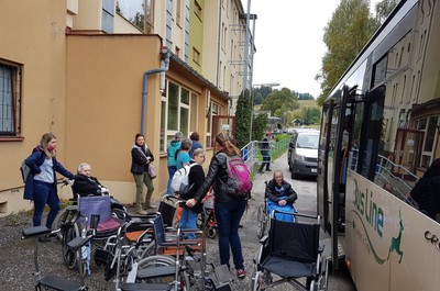 Výlet do sklárny v Harrachově