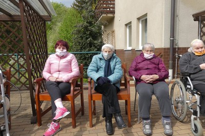 Vystoupení hudební skupiny červeného kříže