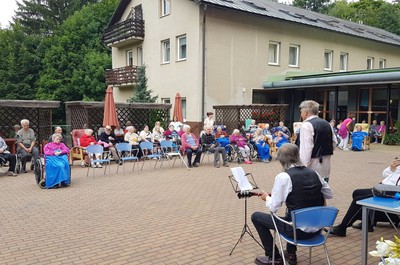 Vystoupení country kapely z Jilemnice