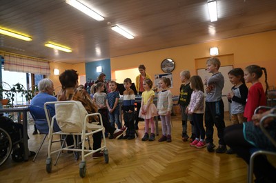Návštěva dětí z MŠ Dolní Rokytnice