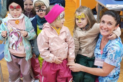 Mezigenerační setkání seniorů a dětí z MŠ Rokytnice nad Jizerou