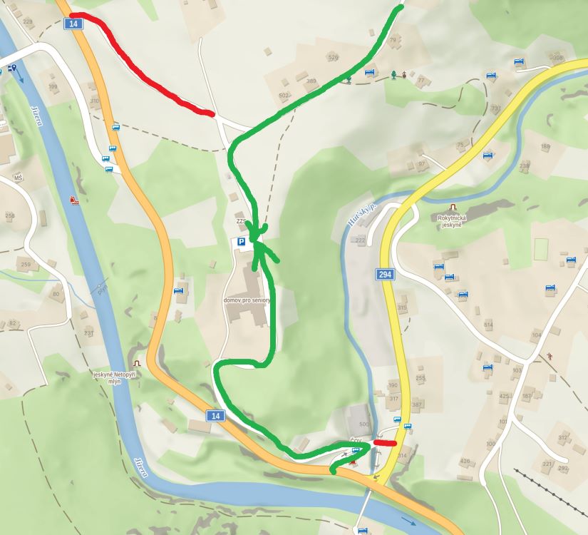 Mapa - Domov důchodců Rokytnice nad Jizerou, p.o.