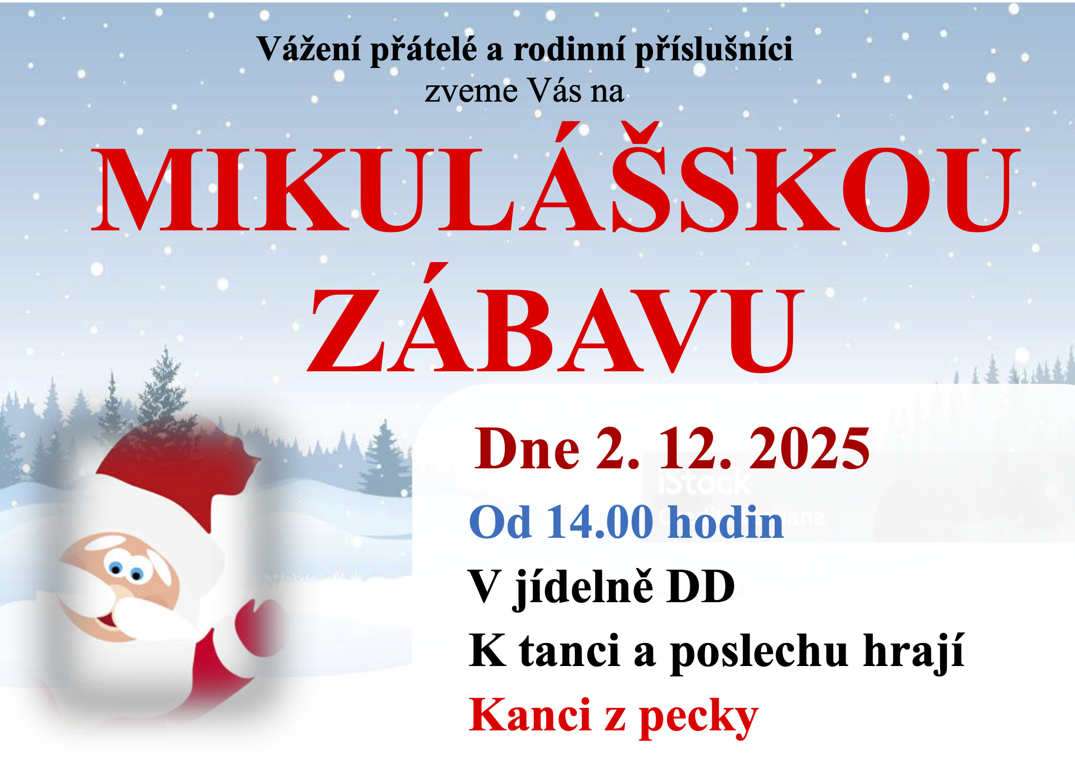 Mikulášská zábava 2025