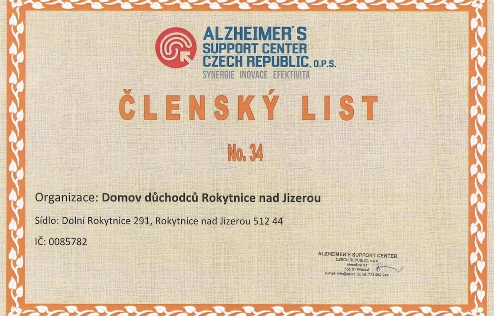 Domov důchodců Rokytnice nad Jizerou, p.o.
