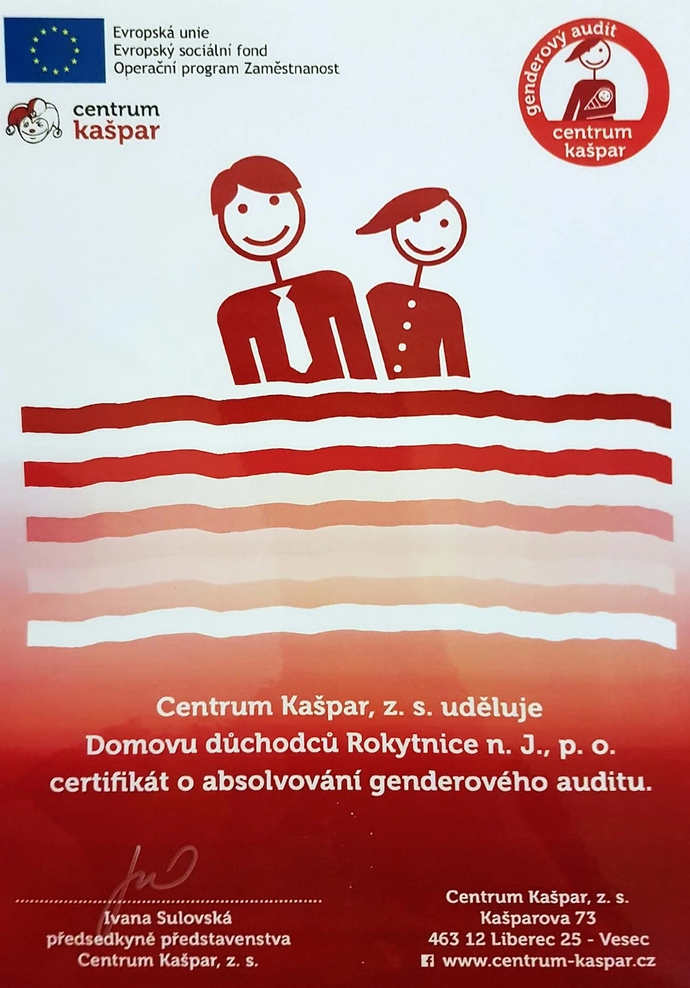 Domov důchodců Rokytnice nad Jizerou, p.o.