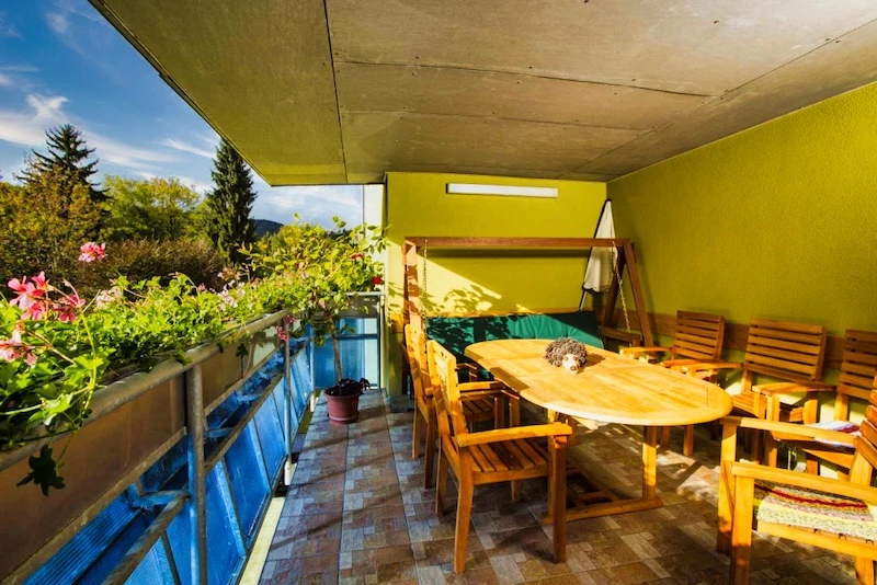 Venkovní balkon - Domov důchodců Rokytnice nad Jizerou, p.o.